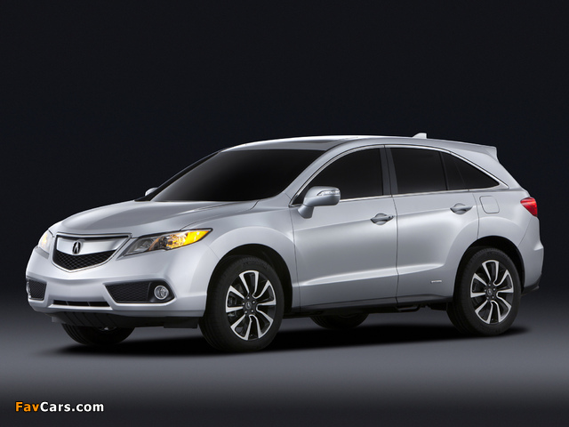 Acura RDX Prototype (2012) photos (640 x 480)