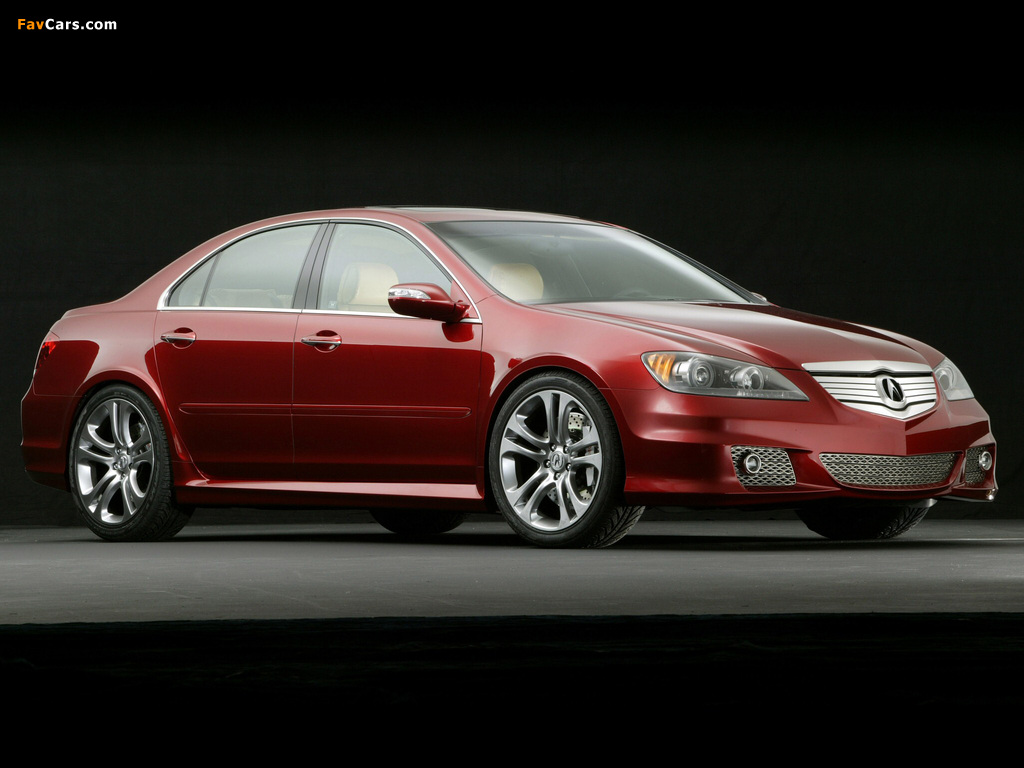Acura RL A-Spec Concept (2005) wallpapers (1024 x 768)