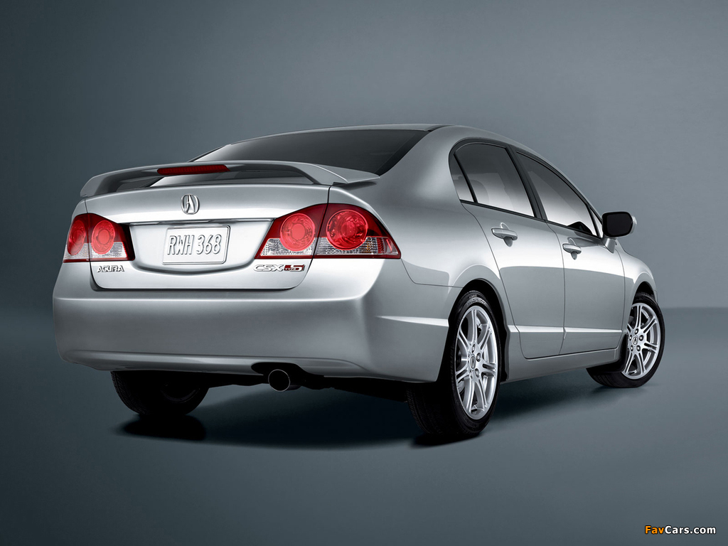 Images of Acura CSX Type-S (2006–2009) (1024 x 768)