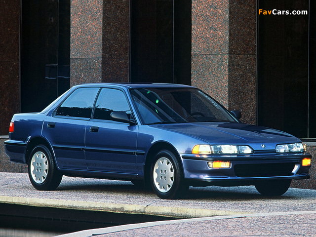 Acura Integra Sedan (1990–1993) photos (640 x 480)