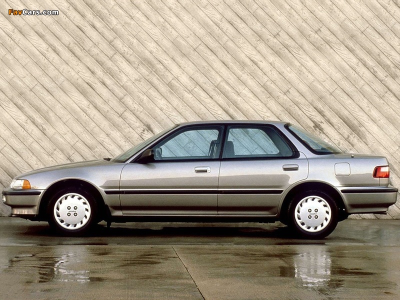 Acura Integra Sedan (1990–1993) wallpapers (800 x 600)