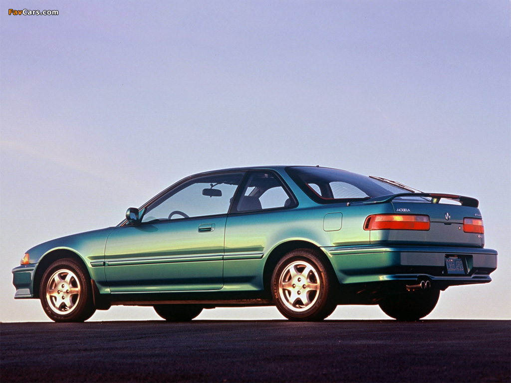 Acura Integra GS-R Coupe (1992–1993) photos (1024 x 768)