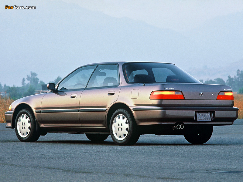 Photos of Acura Integra Sedan (1990–1993) (800 x 600)