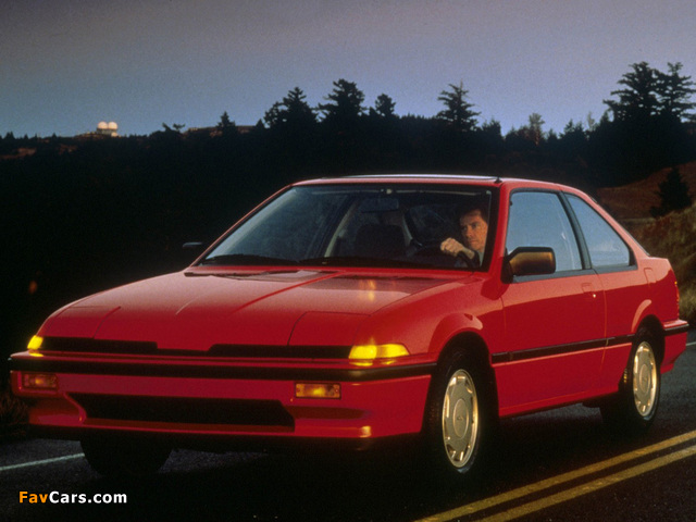 Pictures of Acura Integra 3-door (1986–1989) (640 x 480)