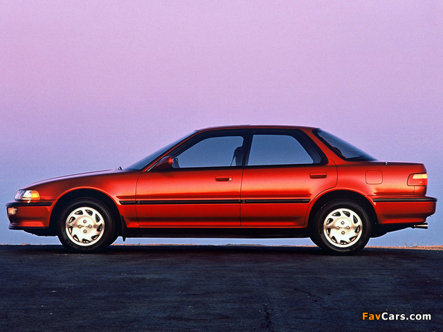 Pictures of Acura Integra Sedan (1990–1993) (640 x 480)