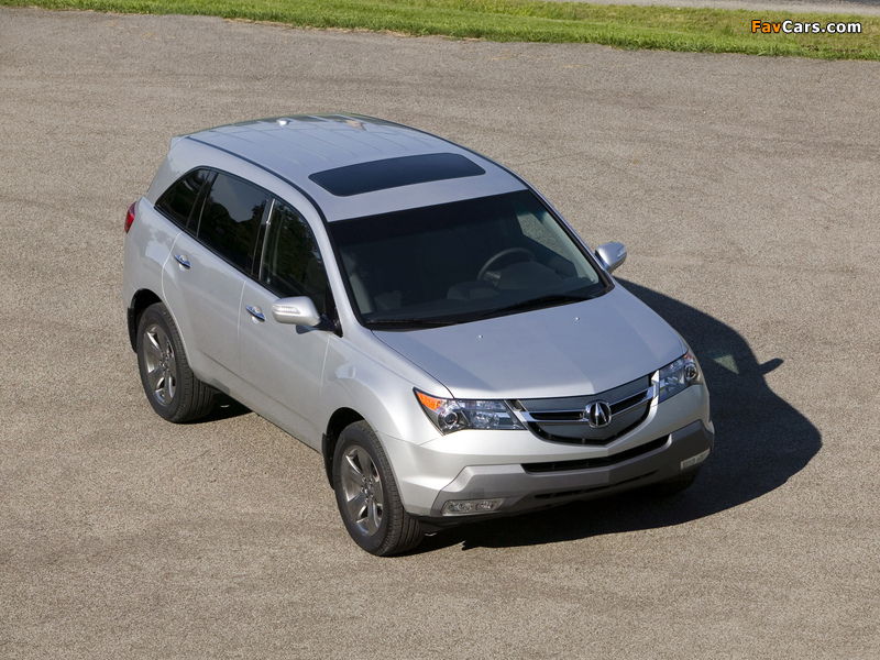 Photos of Acura MDX (2006–2009) (800 x 600)