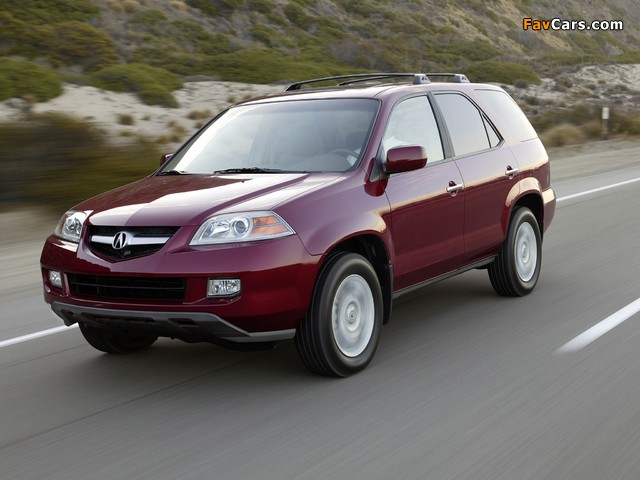 Acura MDX (2003–2006) wallpapers (640 x 480)
