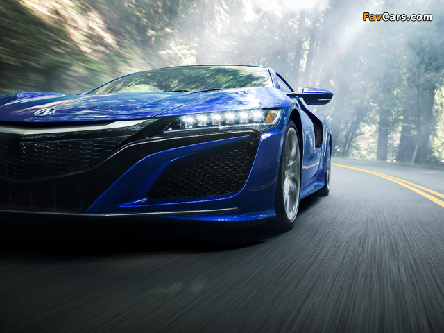 Acura NSX 2016 wallpapers (640 x 480)