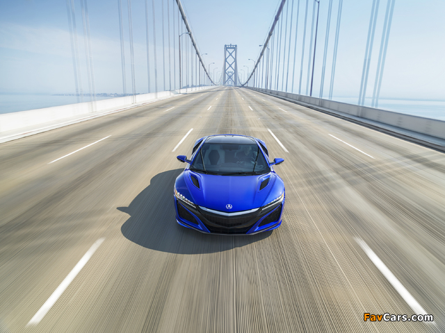 Acura NSX 2016 wallpapers (640 x 480)