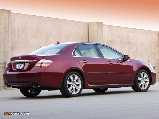 Acura RL (2008–2010) photos (640 x 480)