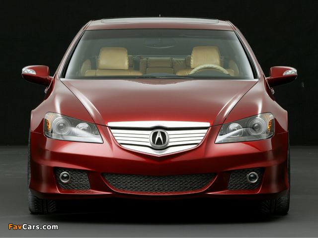 Photos of Acura RL A-Spec Concept (2005) (640 x 480)