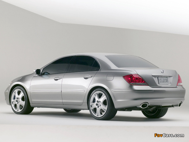 Pictures of Acura RL Prototype (2004) (640 x 480)