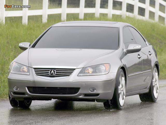 Pictures of Acura RL Prototype (2004) (640 x 480)