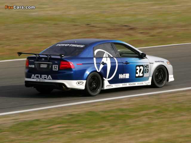 Acura TL Race Car (2004–2007) wallpapers (640 x 480)