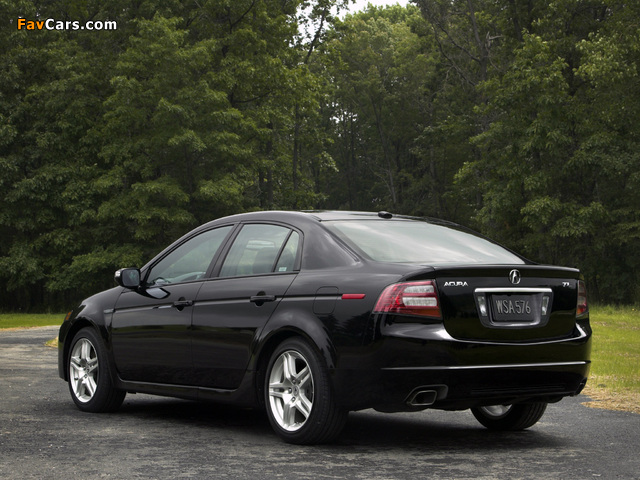 Acura TL (2007–2008) pictures (640 x 480)