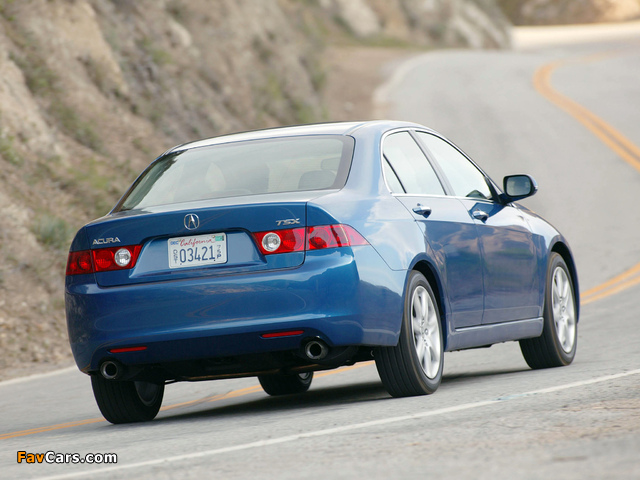 Acura TSX (2003–2006) wallpapers (640 x 480)