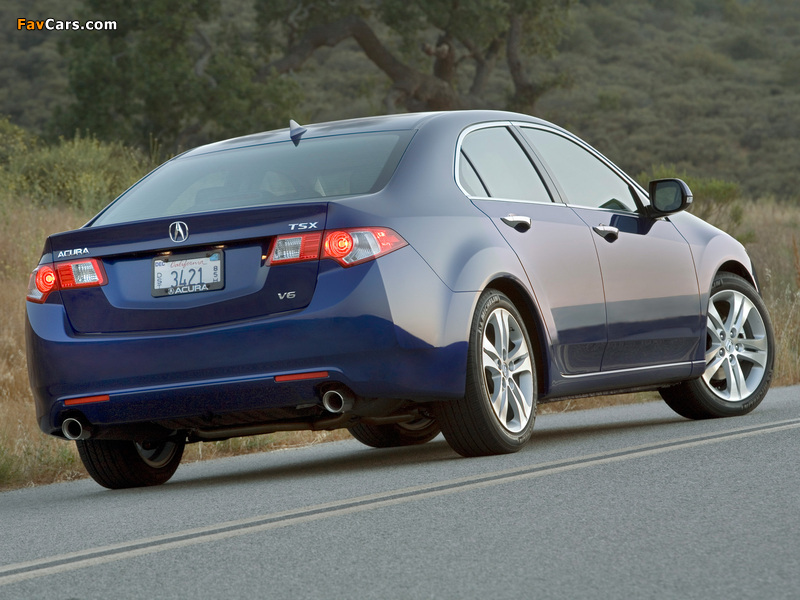 Acura TSX V6 (2009–2010) pictures (800 x 600)