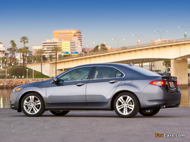 Pictures of Acura TSX V6 (2009–2010) (640 x 480)