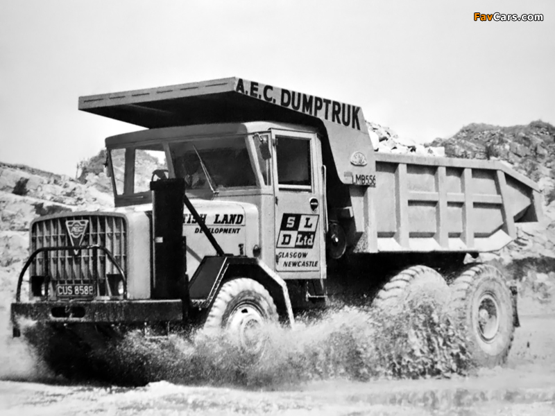 AEC 690 Dumptruck 10 BDK6R (1964–1971) wallpapers (800 x 600)