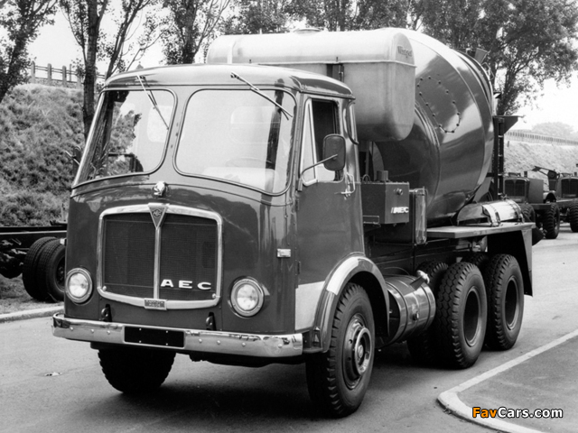 AEC Mammoth Major 6 MkV Mixer G6RA (1959–1966) pictures (640 x 480)