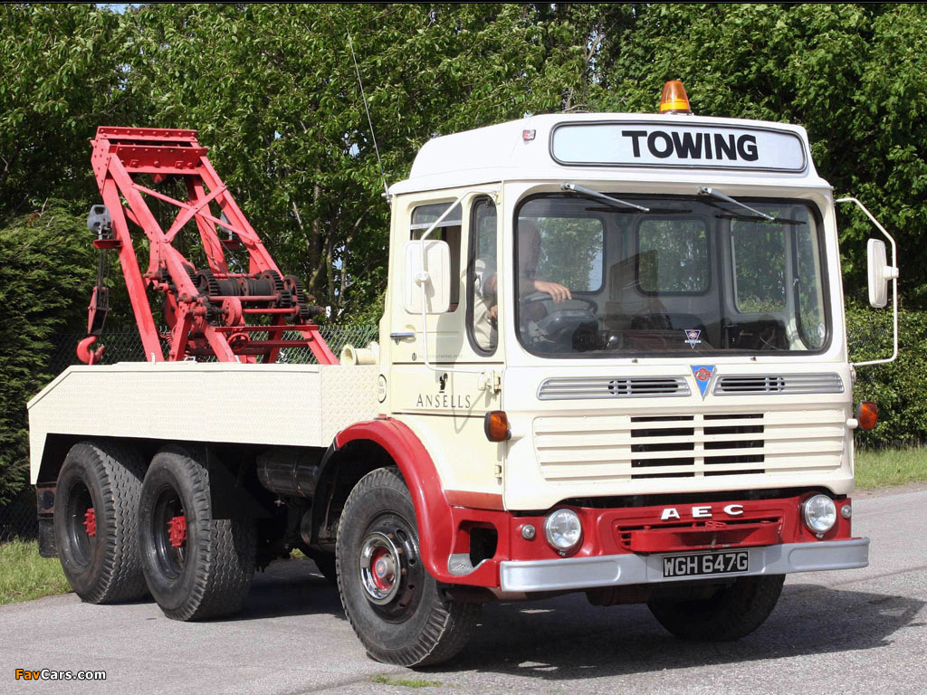 Pictures of AEC Mammoth Major Tow Truck TG6 (1965–1978) (1024 x 768)