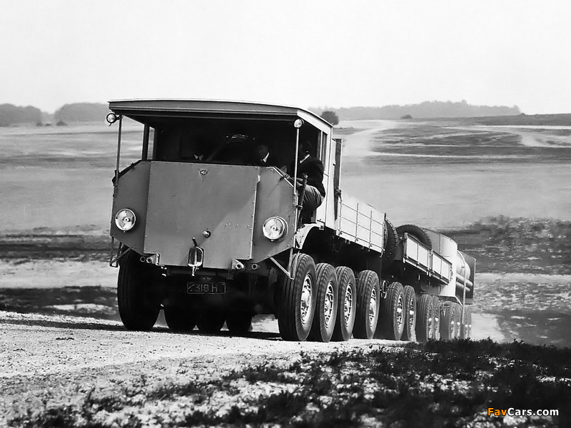 Pictures of AEC Matador 8x8 Goverment Roadtrain Concept (1934) (800 x 600)