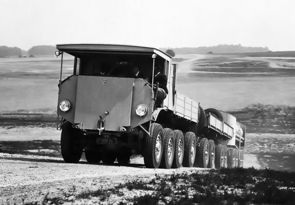 Pictures of AEC Matador 8x8 Goverment Roadtrain Concept (1934)