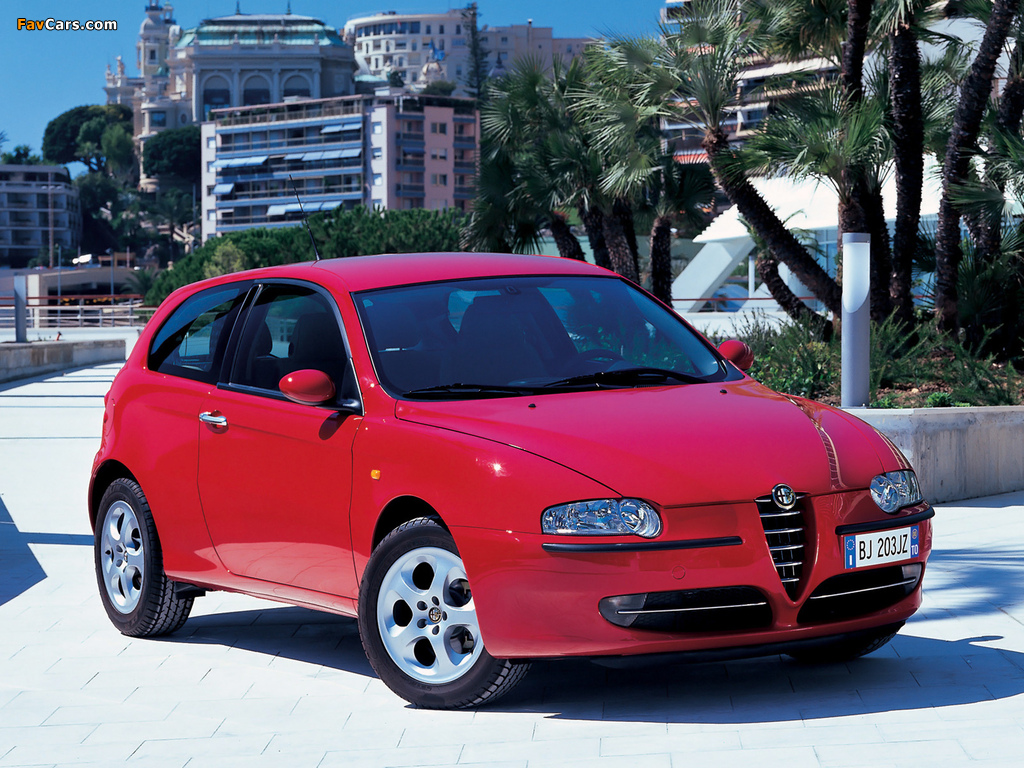 Alfa Romeo 147 3-door 937A (2000–2004) pictures (1024 x 768)