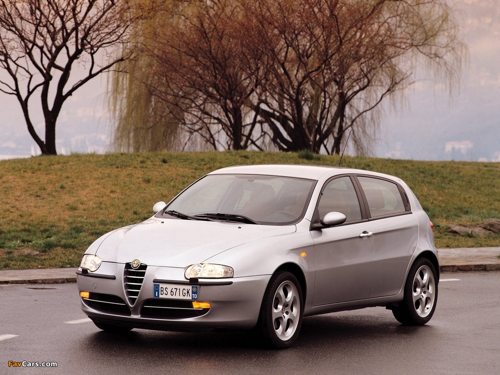 Alfa Romeo 147 5-door 937B (2001–2004) wallpapers (1024 x 768)