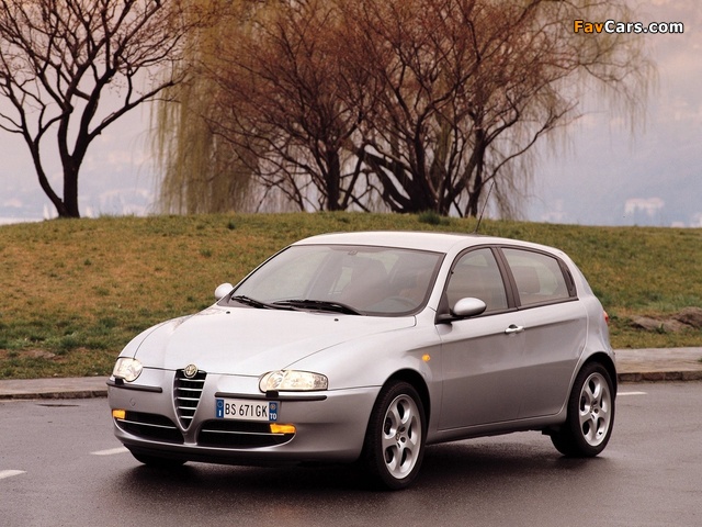 Alfa Romeo 147 5-door 937B (2001–2004) wallpapers (640 x 480)