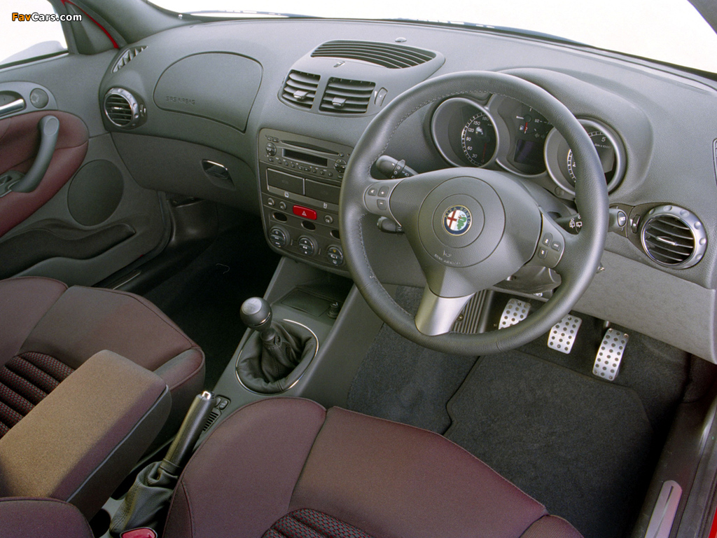 Alfa Romeo 147 GTA AU-spec 937A (2003–2005) images (1024 x 768)