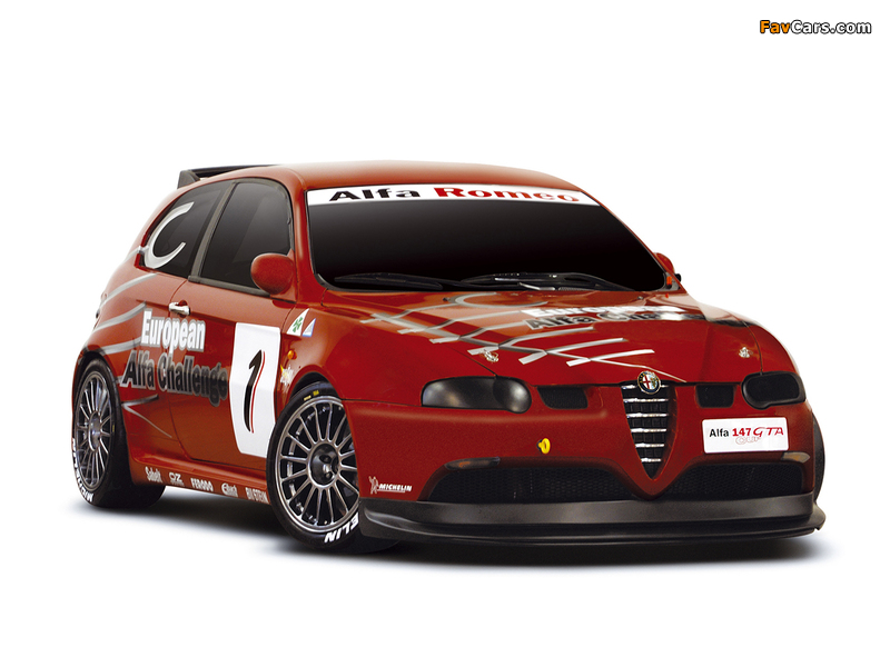 Alfa Romeo 147 GTA Cup SE092 (2003–2005) images (800 x 600)