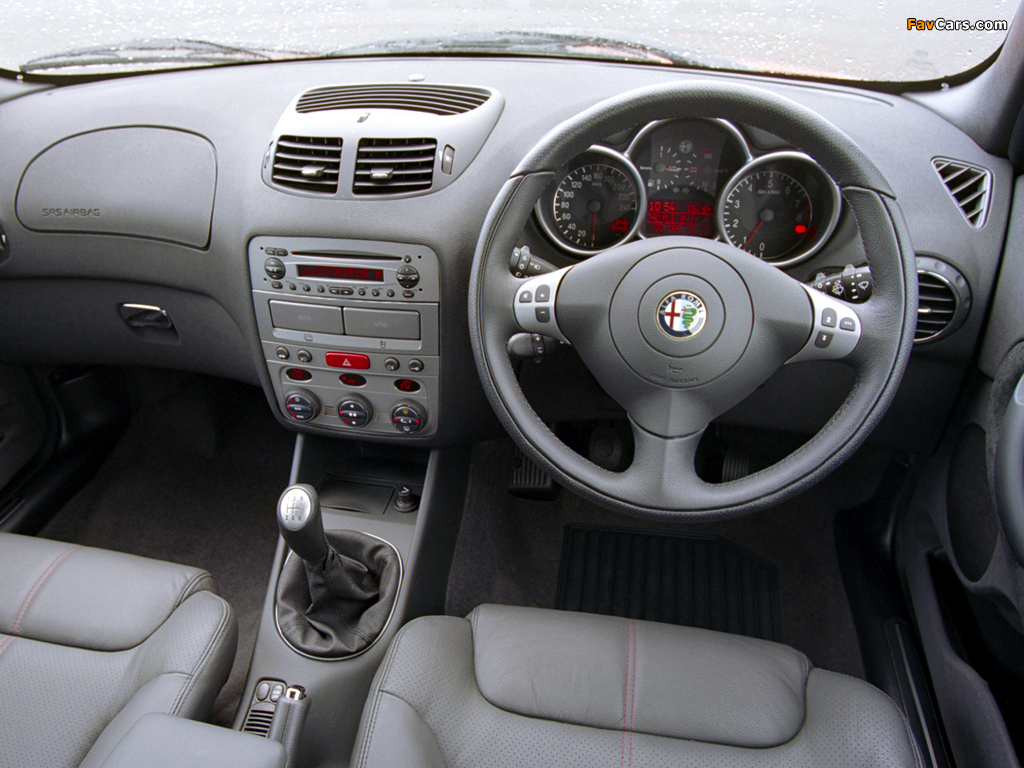 Alfa Romeo 147 Ti AU-spec 937A (2003–2004) photos (1024 x 768)