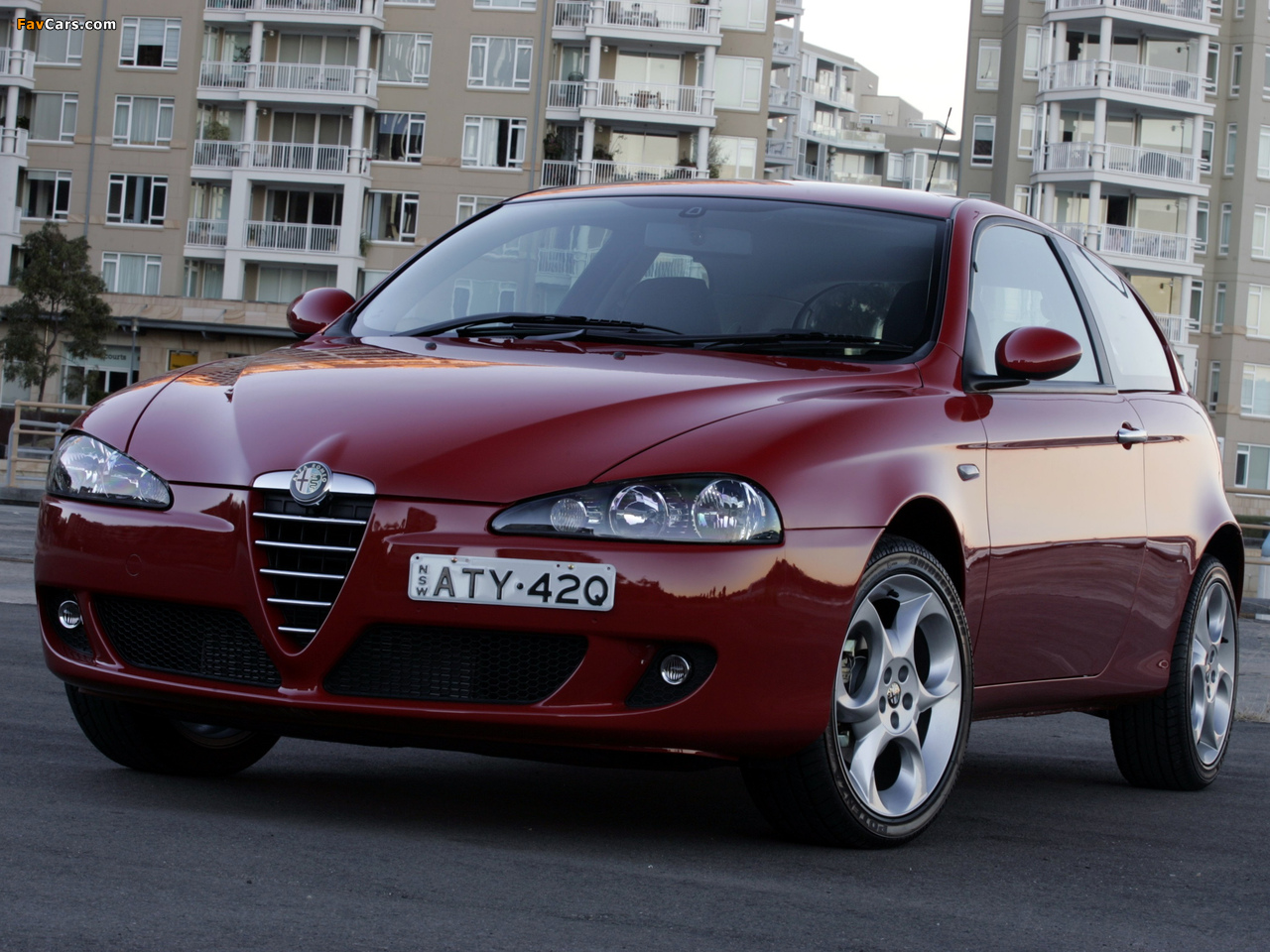 Alfa Romeo 147 3-door AU-spec 937A (2005–2009) wallpapers (1280 x 960)