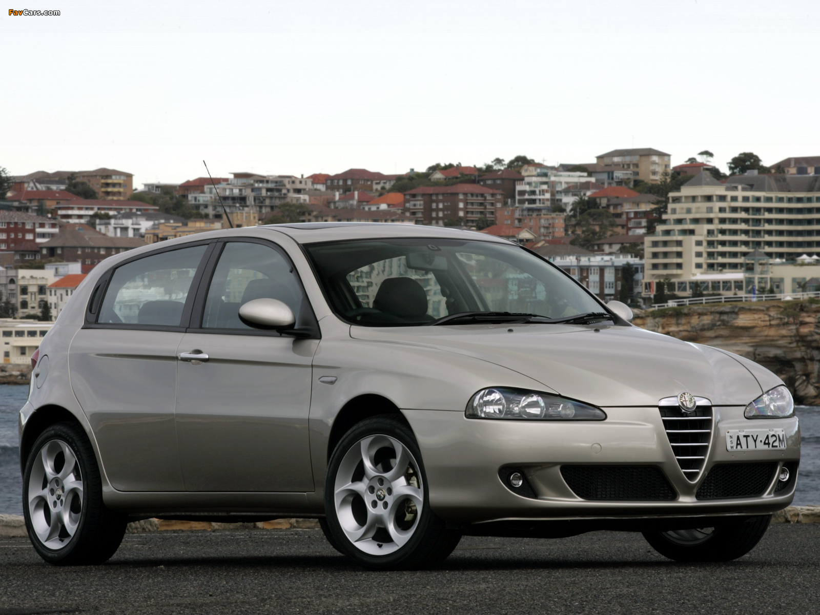 Alfa Romeo 147 5-door AU-spec 937B (2005–2009) wallpapers (1600 x 1200)