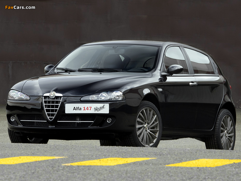 Alfa Romeo 147 Persol 937B (2008) wallpapers (800 x 600)