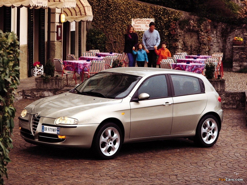 Alfa Romeo 147 5-door 937B (2001–2004) pictures (1024 x 768)