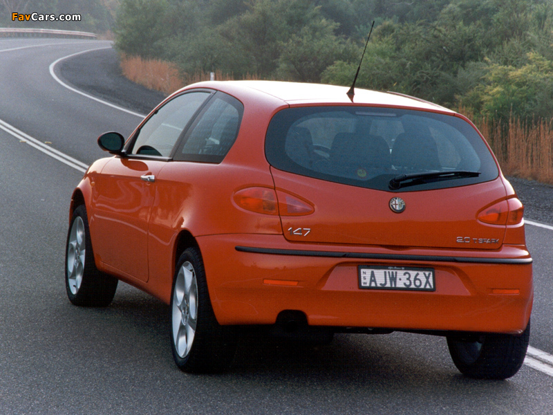 Images of Alfa Romeo 147 3-door AU-spec 937A (2001–2004) (800 x 600)