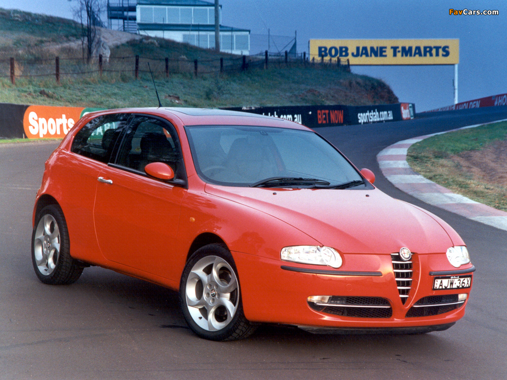 Photos of Alfa Romeo 147 3-door AU-spec 937A (2001–2004) (1024 x 768)
