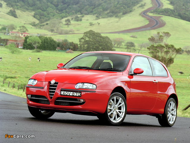 Photos of Alfa Romeo 147 Ti AU-spec 937A (2003–2004) (640 x 480)