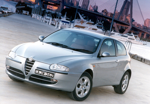 Pictures of Alfa Romeo 147 3-door AU-spec 937A (2001–2004)