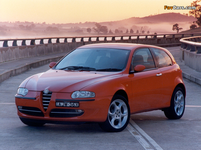 Pictures of Alfa Romeo 147 3-door AU-spec 937A (2001–2004) (640 x 480)