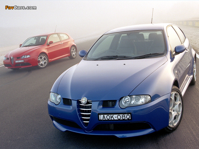 Pictures of Alfa Romeo 147 GTA AU-spec 937A (2003–2005) (640 x 480)