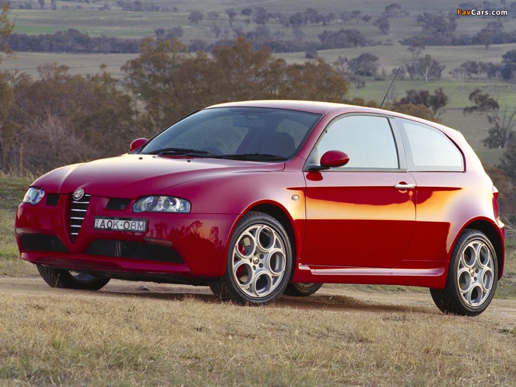 Pictures of Alfa Romeo 147 GTA AU-spec 937A (2003–2005) (1024 x 768)