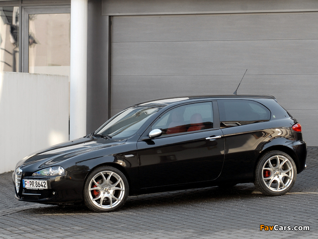 Pictures of Alfa Romeo 147 Quadrifoglio Verde 937A (2008–2009) (640 x 480)