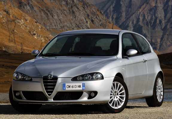 Alfa Romeo 147 3-door 937A (2004–2009) wallpapers