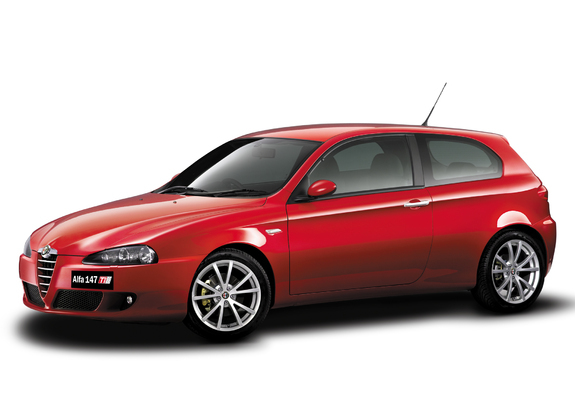 Alfa Romeo 147 Ti 3-door UK-spec 937A (2006) wallpapers