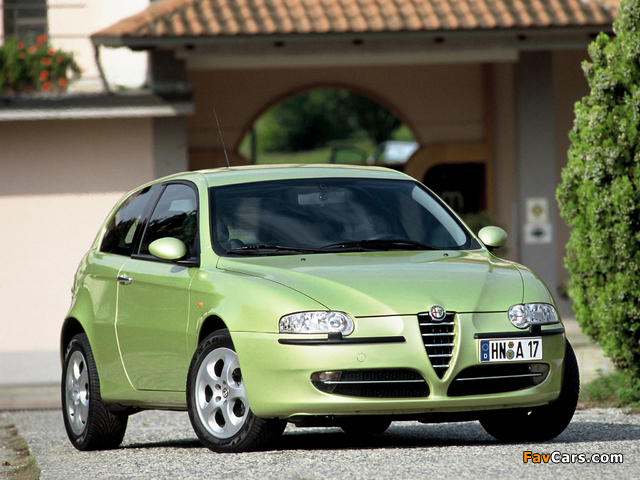 Alfa Romeo 147 3-door 937A (2000–2004) wallpapers (640 x 480)