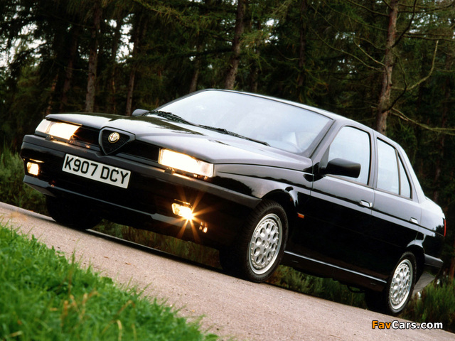 Alfa Romeo 155 Q4 167 (1992–1995) photos (640 x 480)