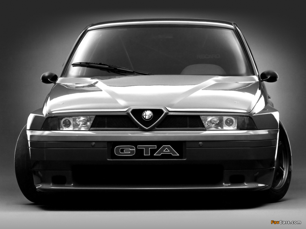 Alfa Romeo 155 GTA Concept SE053 (1992) pictures (1024 x 768)